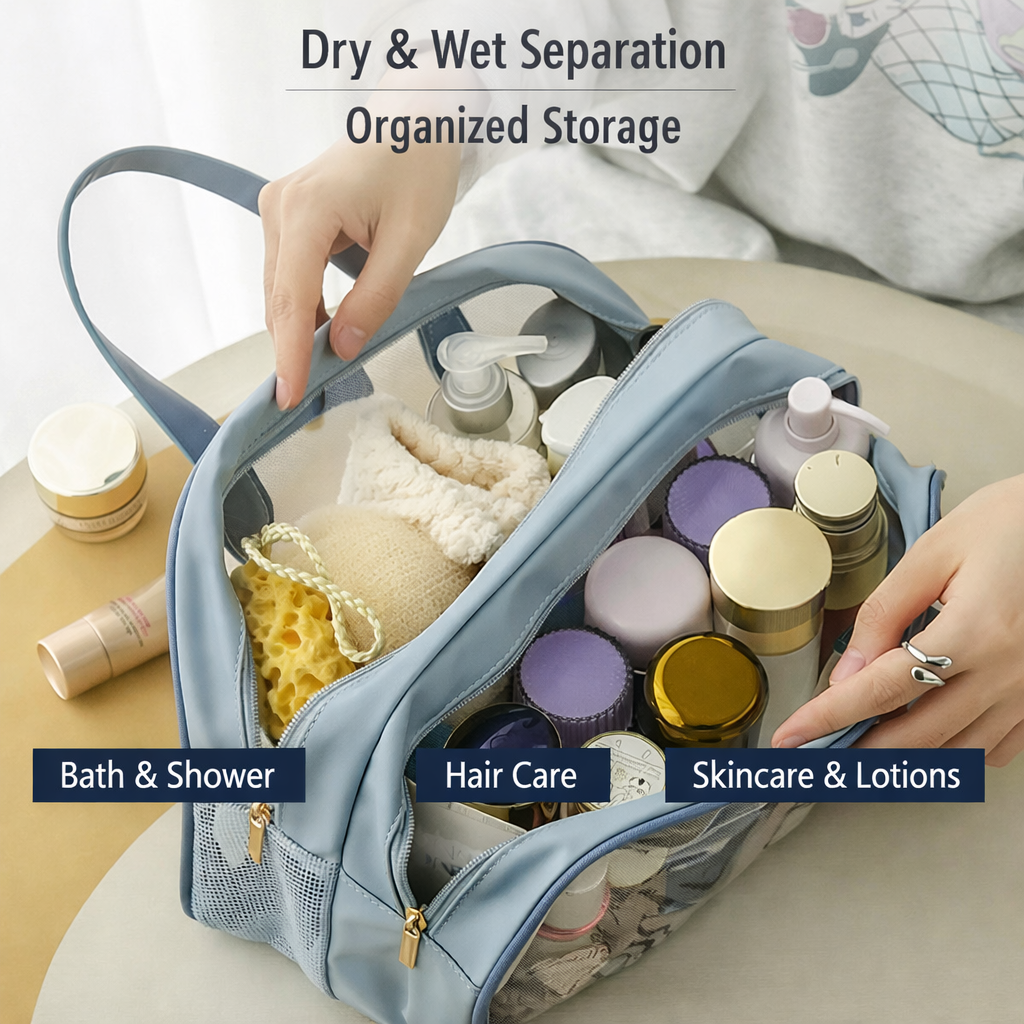 Wet & Dry Toiletry Bag